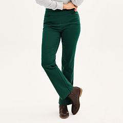 Plus Size Croft & Barrow Effortless Stretch Pull-On Bootcut Pants, Women's,  Size: 30 W, Dark Red - Yahoo Shopping