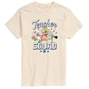 Men's SpongeBob SquarePants Teacher Squad Graphic Tee