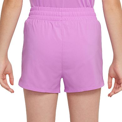 Girls 7-16 Nike Dri-FIT One High-Waisted Woven Training Shorts