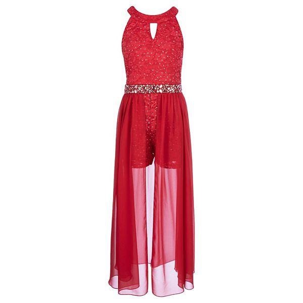 NWT girls size 10 red Speechless long sleeve dress