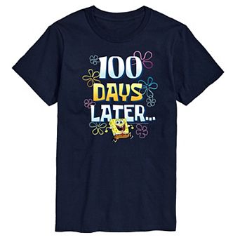Men's SpongeBob SquarePants 100 Days Later Graphic Tee