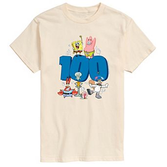 Men's SpongeBob SquarePants 100 Graphic Tee
