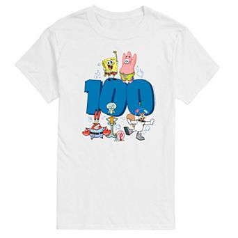 Men's SpongeBob SquarePants 100 Graphic Tee