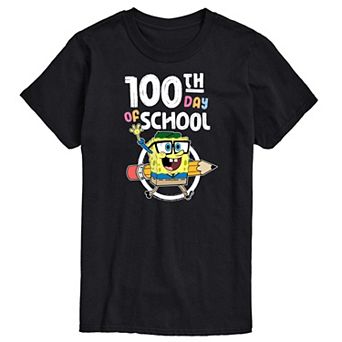 Men's SpongeBob SquarePants 100th Day Graphic Tee