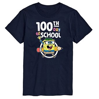 Men's SpongeBob SquarePants 100th Day Graphic Tee