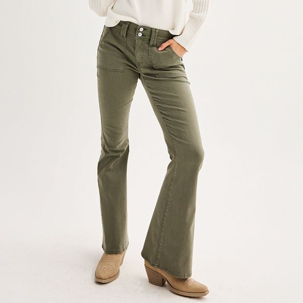Juniors SO Low Rise Flare Jeans