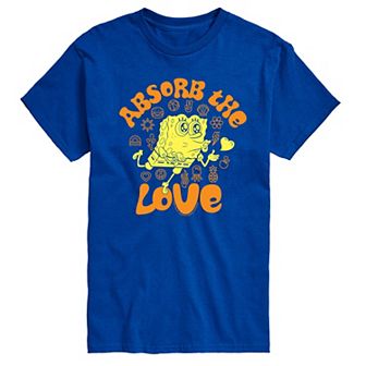 Men's SpongeBob SquarePants Absorb The Love Graphic Tee