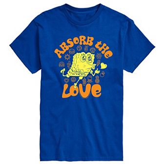Men's SpongeBob SquarePants Absorb The Love Graphic Tee