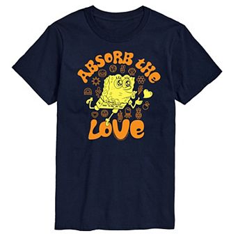 Men's SpongeBob SquarePants Absorb The Love Graphic Tee