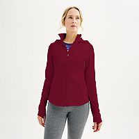 Women's Tek Gear® Long Mixed-Media Jacket