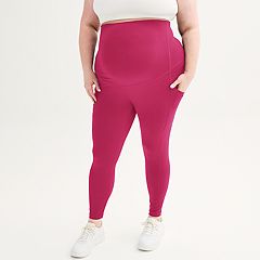 Plus Size Tek Gear® Ultrastretch High-Waisted Side Pocket 7/8