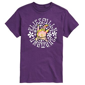 Men's SpongeBob SquarePants Blissfully Unaware Graphic Tee