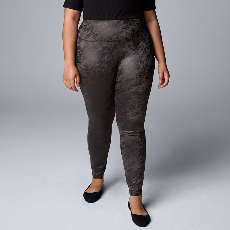 Leather 2024 leggings kohls