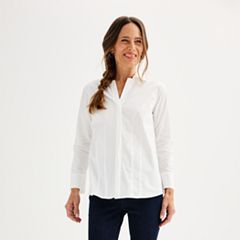 Womens Croft & Barrow Button Down Tops, Clothing