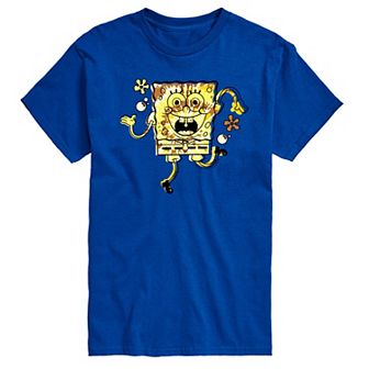Men's SpongeBob SquarePants Tie Dye SpongeBob Graphic Tee
