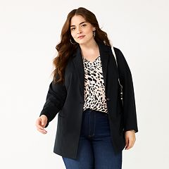 Kohls plus sale size blazers