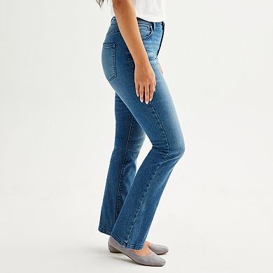 Women's Sonoma Goods For Life® High Rise Curvy Bootcut Jeans