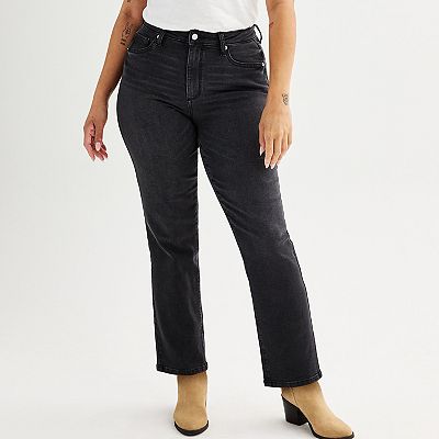 Women's Sonoma Goods For Life® High Rise Curvy Bootcut Jeans