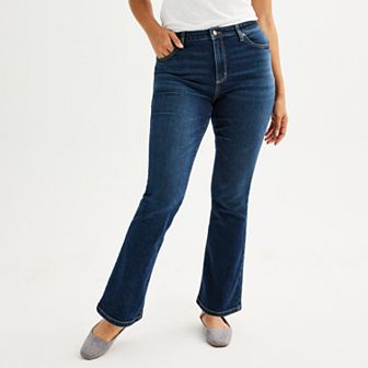 Women's Sonoma Goods For Life® High Rise Curvy Bootcut Jeans
