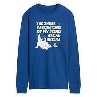 Men's SpongeBob SquarePants Patrick Long Sleeve Graphic Tee