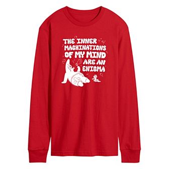 Men's SpongeBob SquarePants Patrick Long Sleeve Graphic Tee