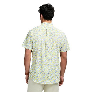 Men's IZOD Breeze Woven Short Sleeve Button Down Shirt
