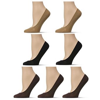 No-Show Micro Shoe Liners 7-Pack