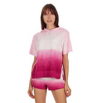 Women's Dip Dye Ultra Soft Yummy Terry Lounge Shorts
