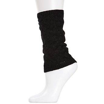 Natori Entwined Lattice Wool-Blend Boot Toppers