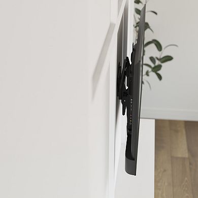 Emma and Oliver Full Motion TV Wall Mount-32"-55", 40"-84" TV-Built in Level-Quick Release Cords