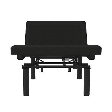 Emma and Oliver Irving Custom Adjustable Bed Base with Motorized Dual Head and Foot Incline