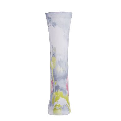 Brushstroke Printed Abstract Breathable Crew Sock