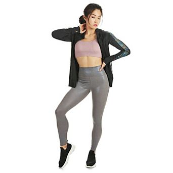 Lightweight Reflective Rainbow Zip-Up Athletic Jacket