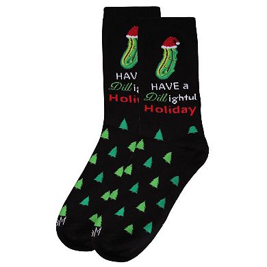 Dill-ightful Holiday Crew Socks