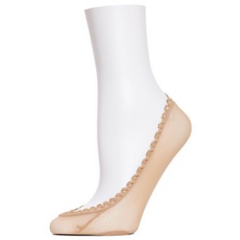 Mesh No Show Liner Socks