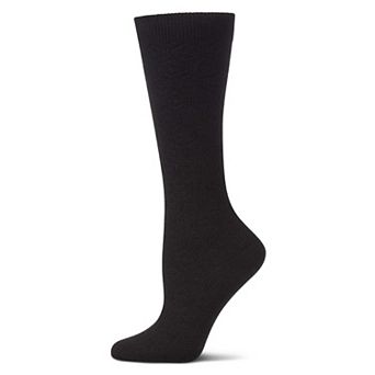 Natori Medallion Knit Wool Blend Knee Socks