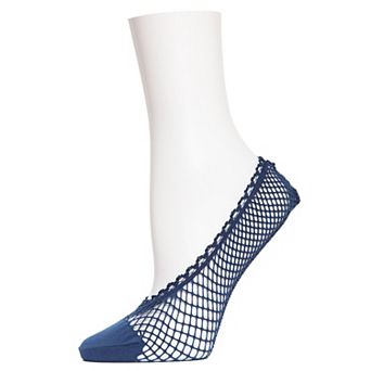 Fishnet Shoe No Show Liner Socks