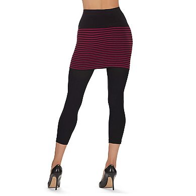 Racha Stripe Skirted Leggings
