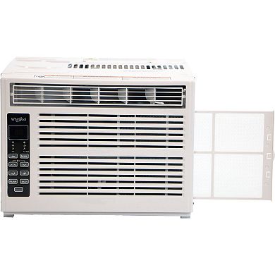 Whirlpool 6,000 BTU 115V Window-Mounted Air Conditioner with Remote Control