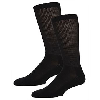Diabetic Comfort Non-Skid Crew Socks