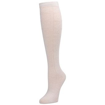 Natori Circle Regal Cashmere Blend Knee Socks