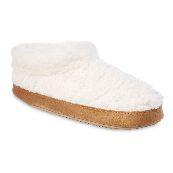 isotoner bootie slippers kohl's