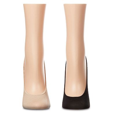 6 Pairs Women's Barely There Micro Liner No-show Socks