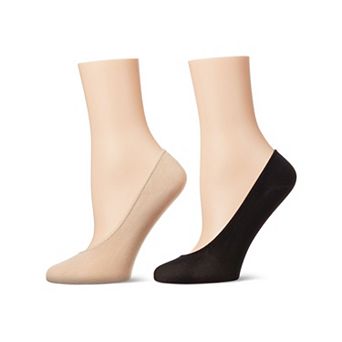 6 Pairs Women's Barely There Micro Liner No-show Socks