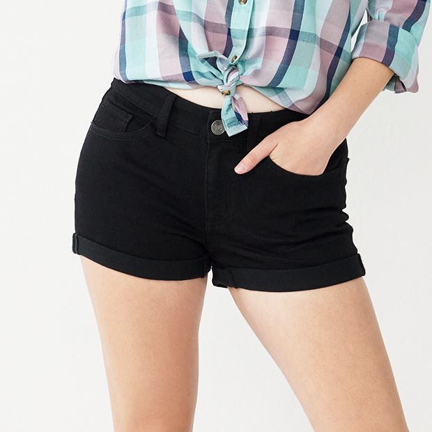 Juniors' SO® Low-Rise Shortie Shorts