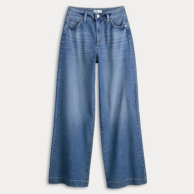 Women's Sonoma Goods For Life® High-Rise Wide-Leg Jeans