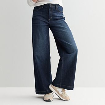 Women's Sonoma Goods For Life® High-Rise Wide-Leg Jeans