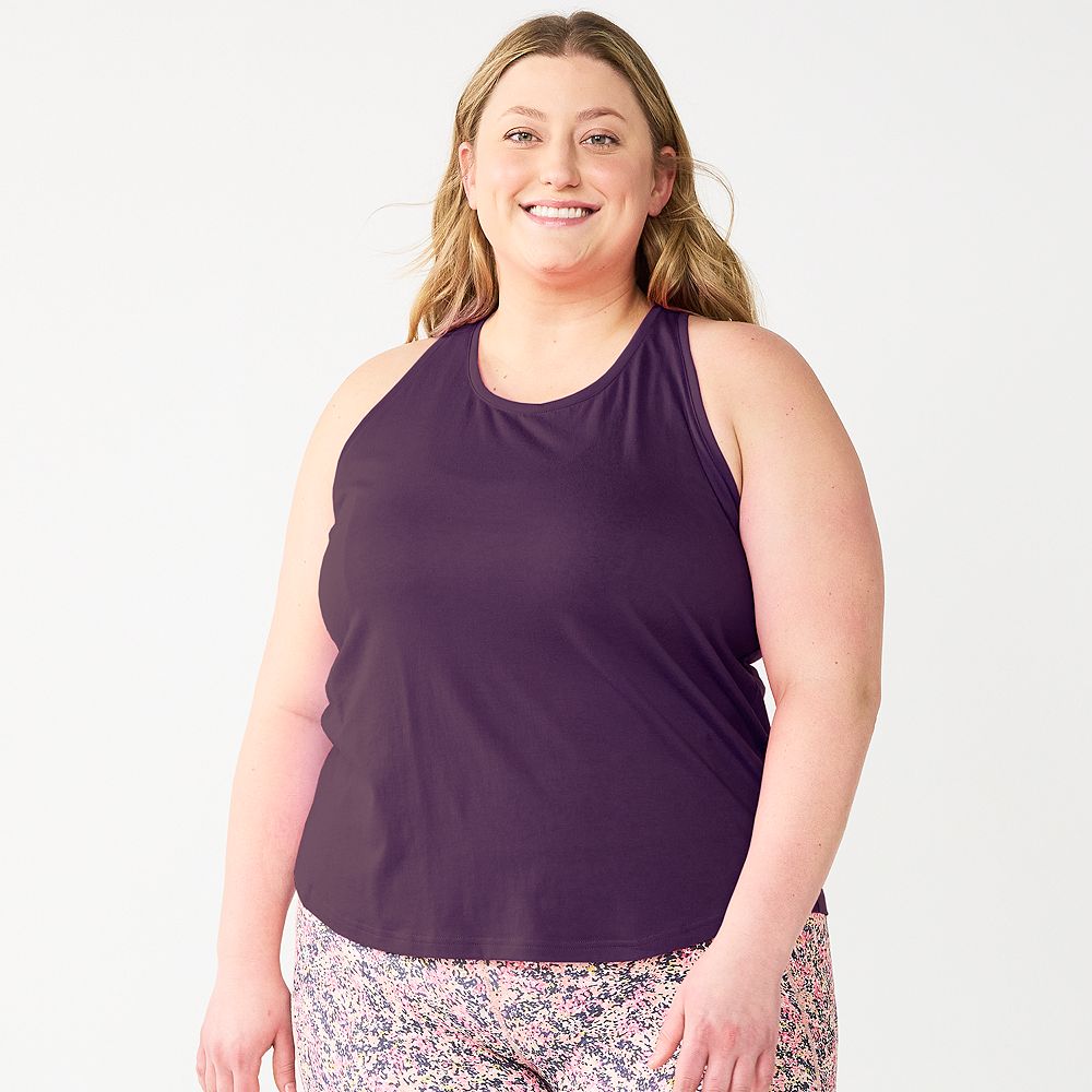 Plus Size Tek Gear® Racerback Tank