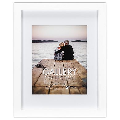 Malden White Matted Gallery Frame- Size 10x8