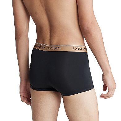 Men’s Calvin Klein 3-Pack Microfiber Stretch Low-Rise Trunks